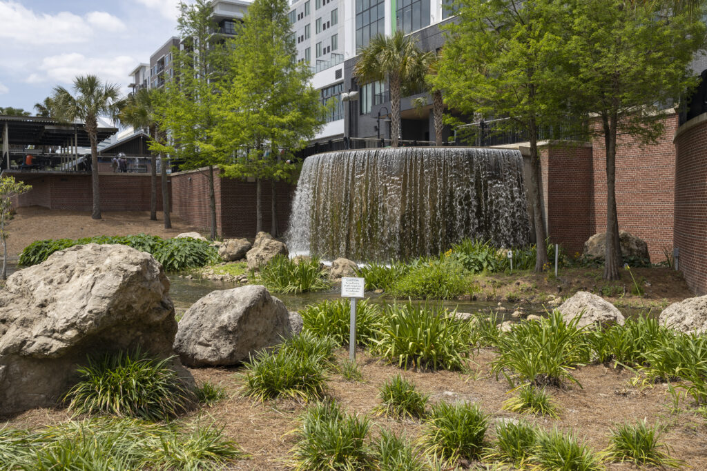 Waterfall at Cascades Park