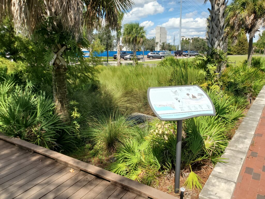 Kissimmee Lakefront Park Signage