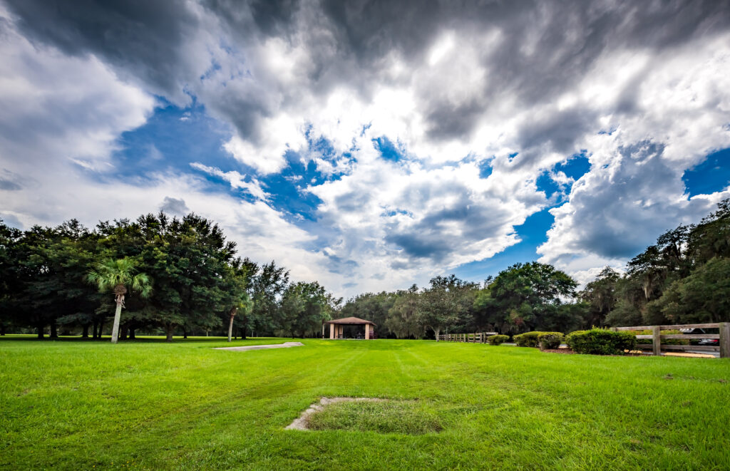 Open field at Wilson’s Landing Park