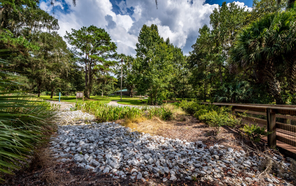 Swale at Wilson’s Landing Park