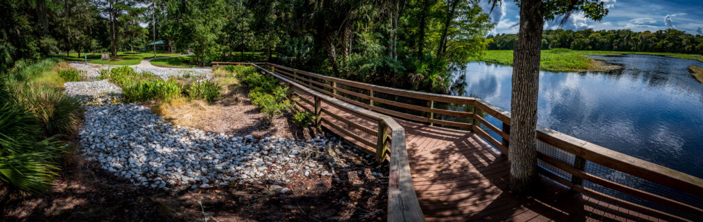 Wilson’s Landing Park panorama view