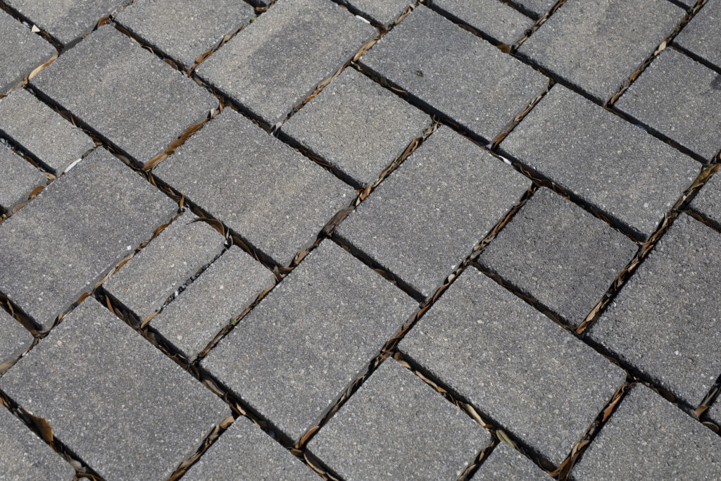 Permeable pavers at Butler Plaza