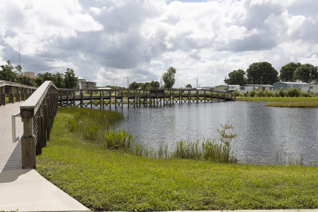 Walkway at Tavares Ecological Park