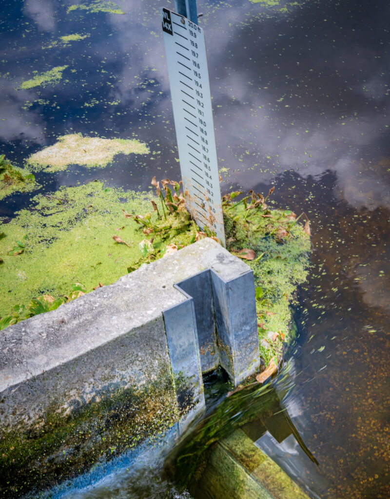 Gauge at Orlando Wetlands Park