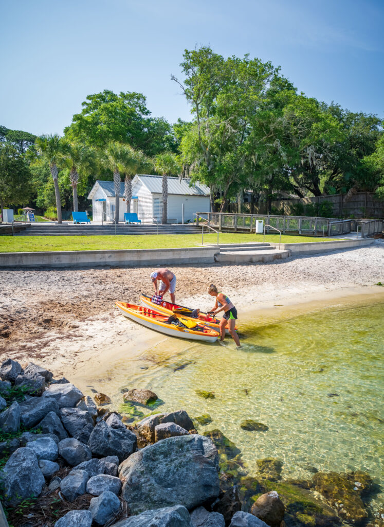 Kayak Launch at Captain Leonard Destin Park